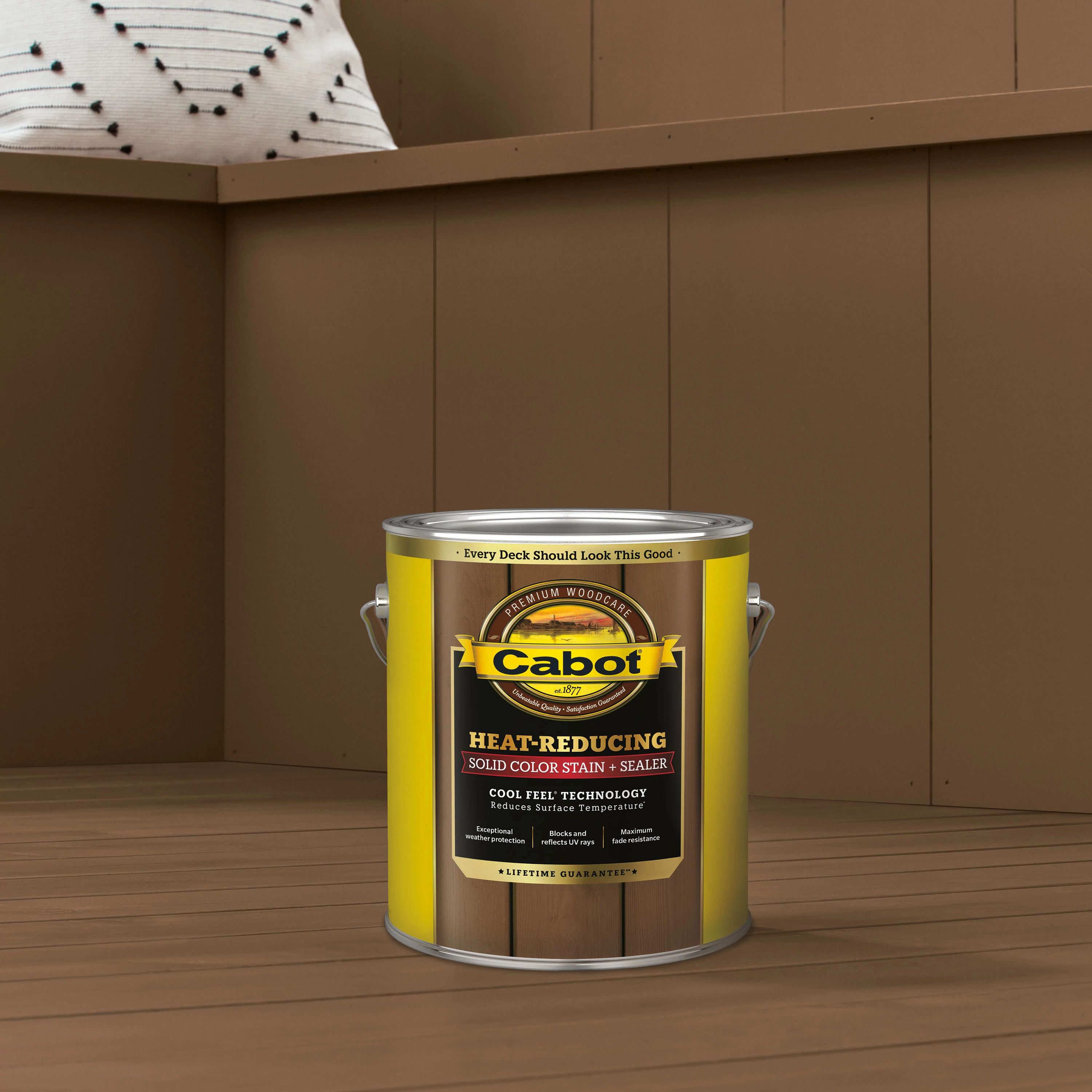 Cabot Heat Reducing Stain + Sealer, Equestrian Brown 3.78L