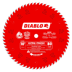 10 in. x 80 Tooth Ultra Finish Saw Blade