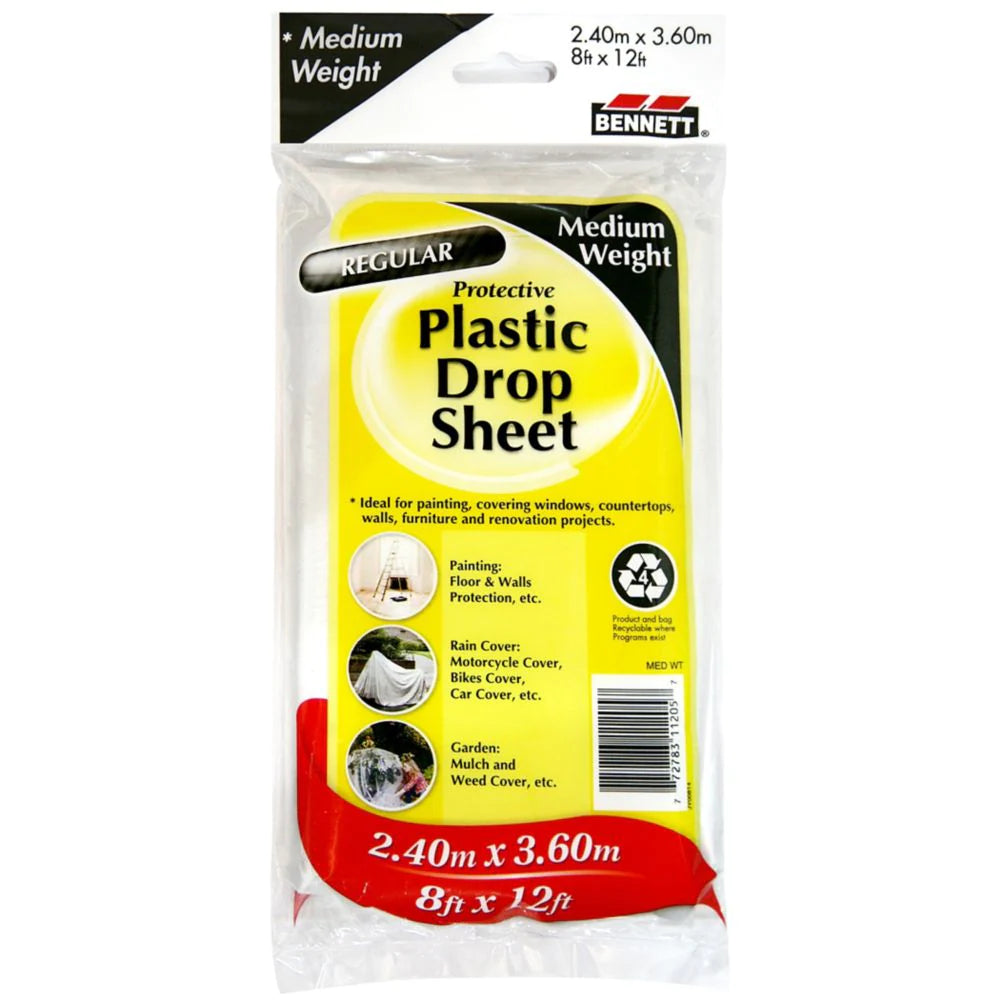 BENNETT 10'X25' 1MIL DROP SHEET