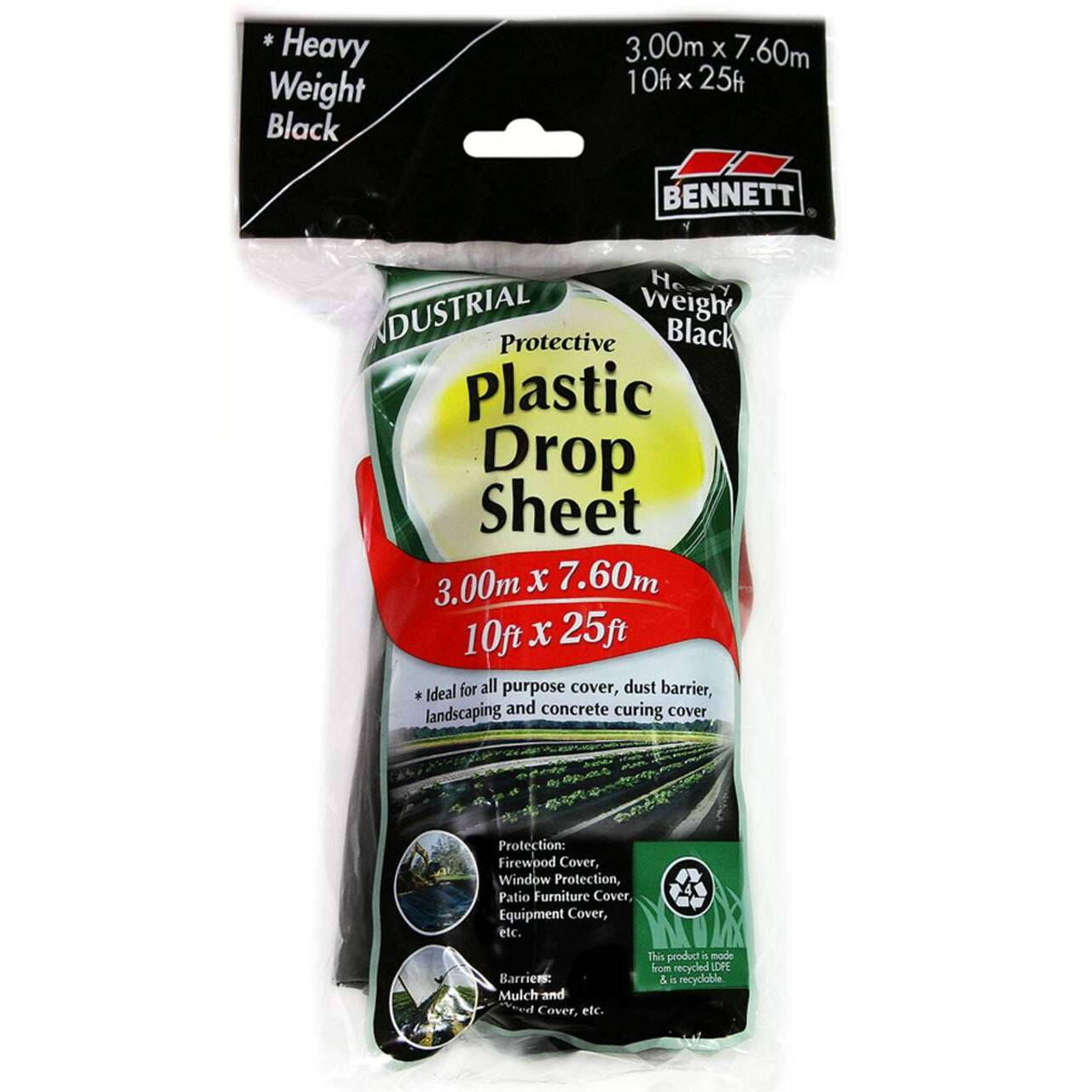 BENNETT 10'X25' 3.5M DROP SHEET