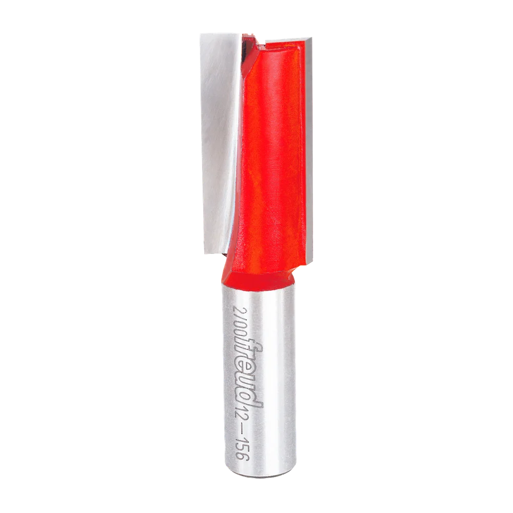 3/4" (dia.) Double Flute Straight Bit with 1/2" shank, 1-1/2" carbide height