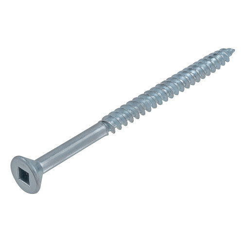 8x2-1/2 Flat Head Zinc Wood Screw (7/Pack)