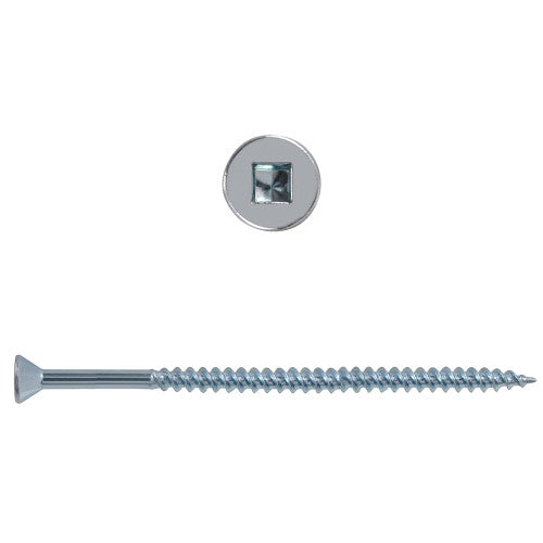 8x3 Flat Head Zinc Wood Screw (5/Pack)