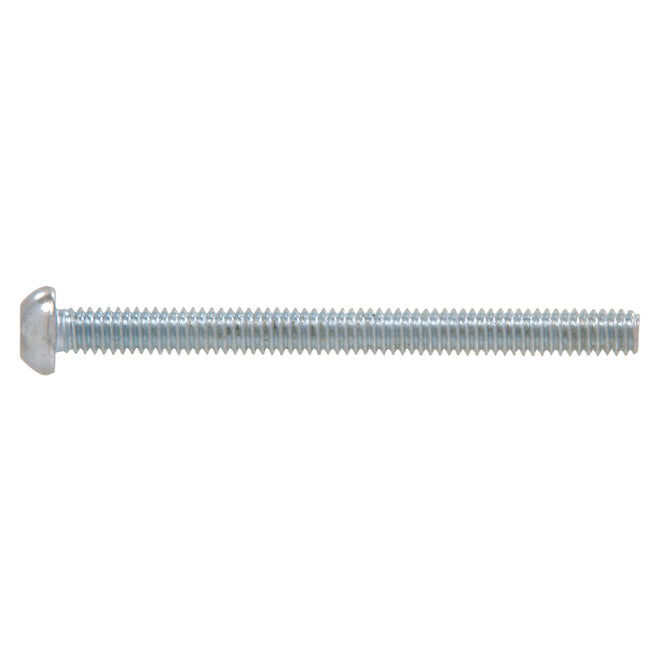 10-24x2 Round Head Zinc Machine Screw (5/Pack)