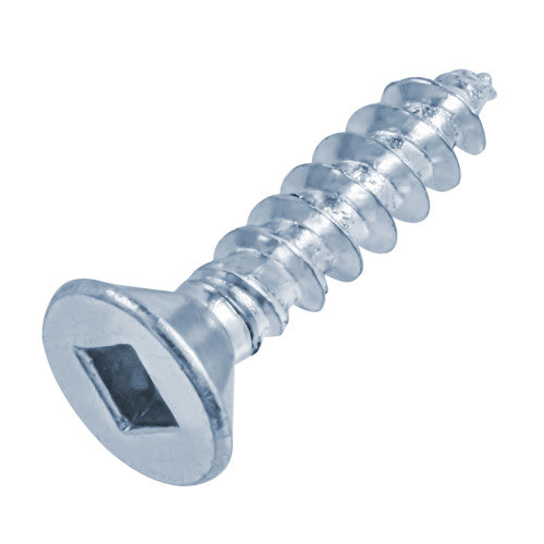 8x3/4 Flat Head Zinc Wood Screw (100/Box)