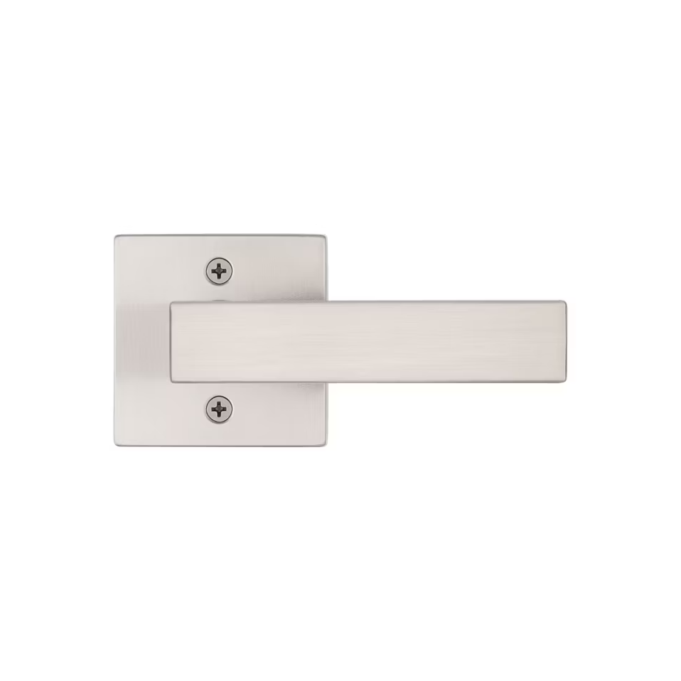 Singapore Lever - Inactive/Dummy, Satin Nickel