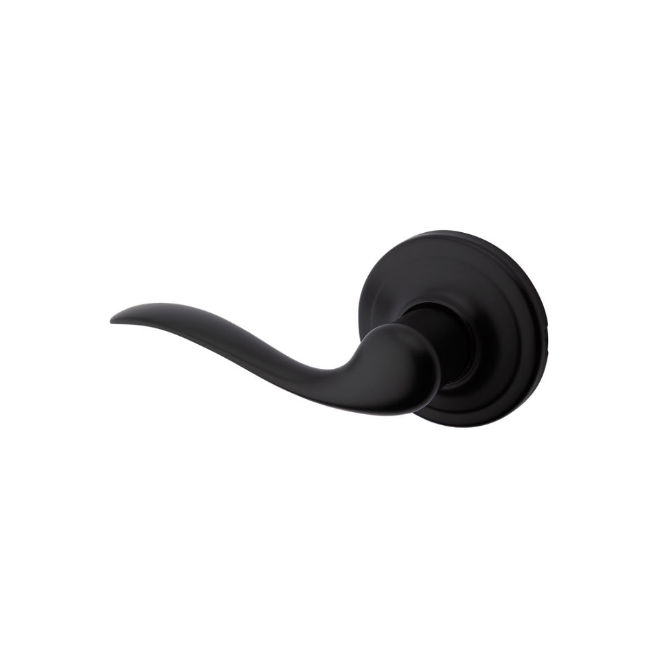 Toluca Lever - Inactive/Dummy (Left Handed), Matte Black