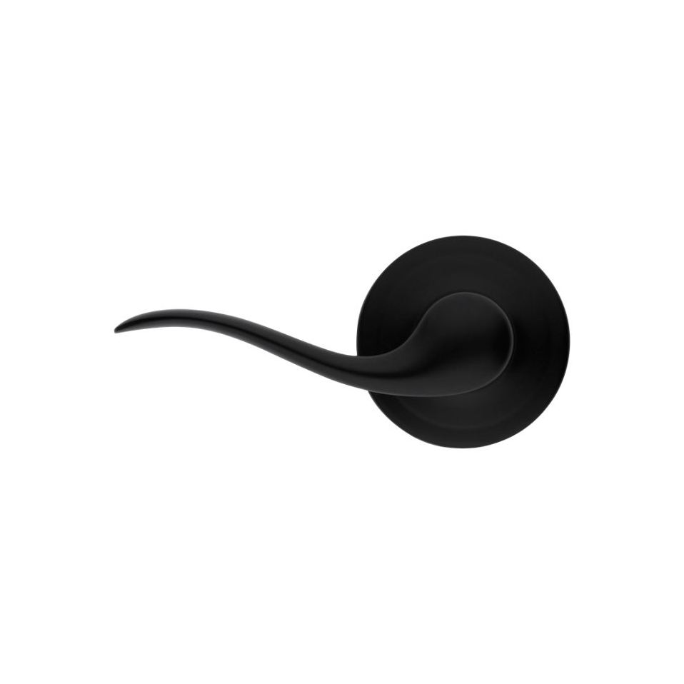 Toluca Lever - Inactive/Dummy (Left Handed), Matte Black