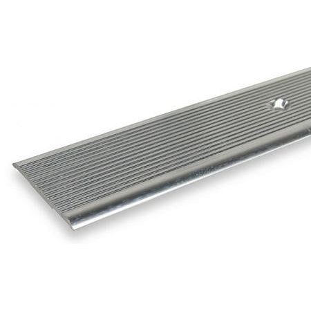 1-1/4"x3' Aluminum Seam Binder, Hammered Silver