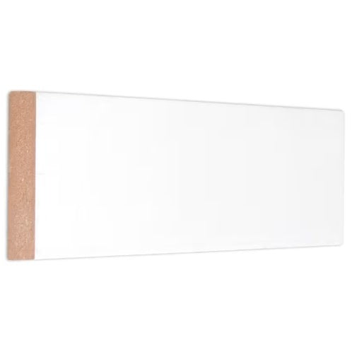 3/4" x 2-1/2" Medium Density Fibreboard Primed Surfaced Four Sides Eased Two Edges Moulding, by Linear Foot