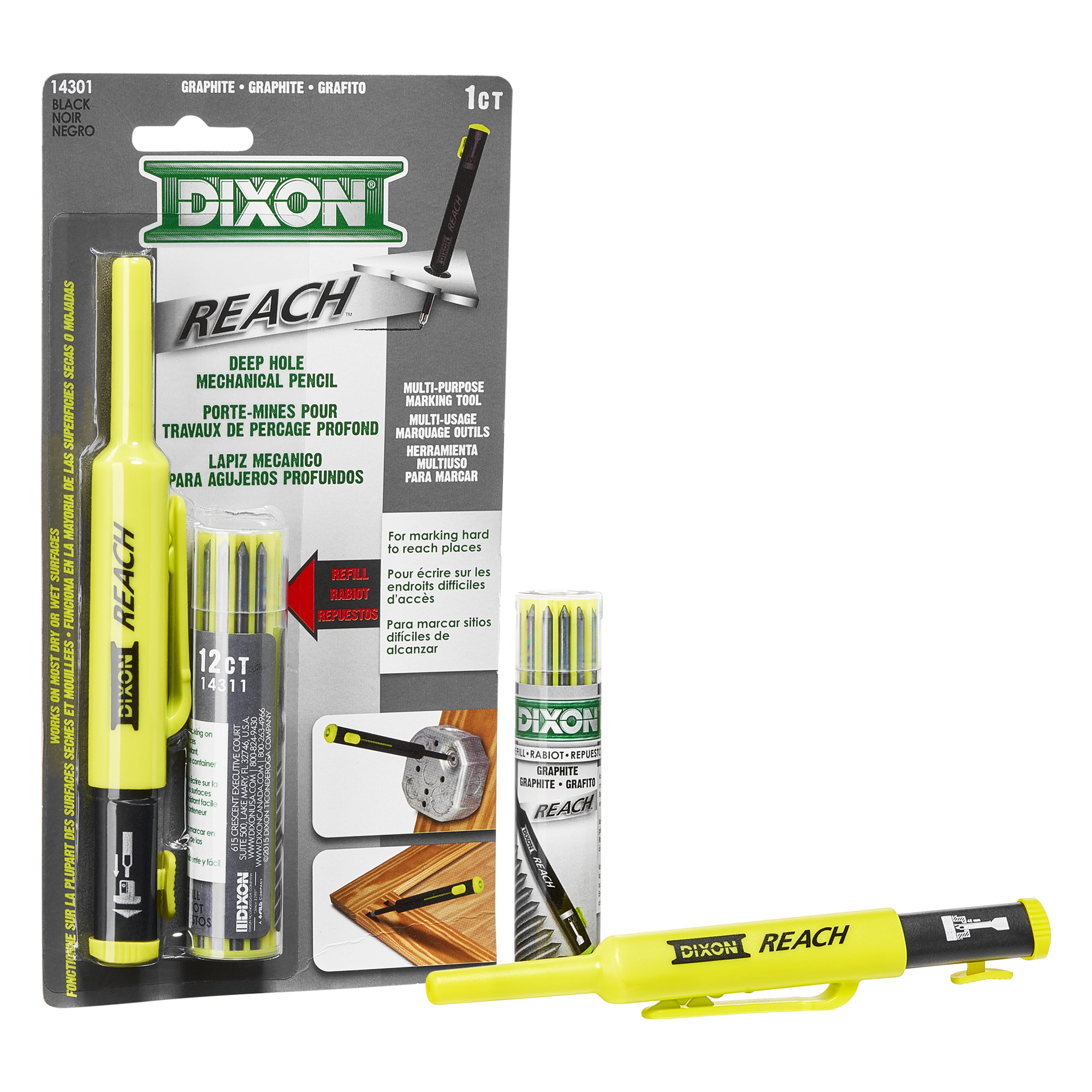 Dixon Industrial Reach Mechanical Deep Hole Pencil