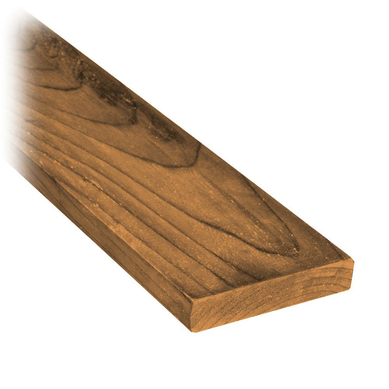 1" X 4" X 8' Brown Pressure Treated Board