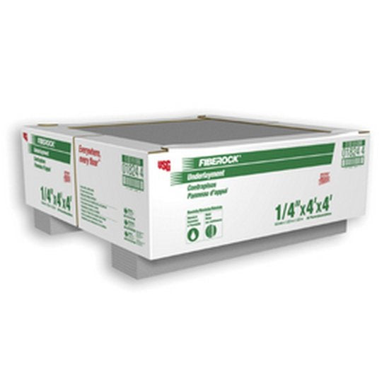 1/4"x4'x4' Aqua-Tough Underlayment Square Edge