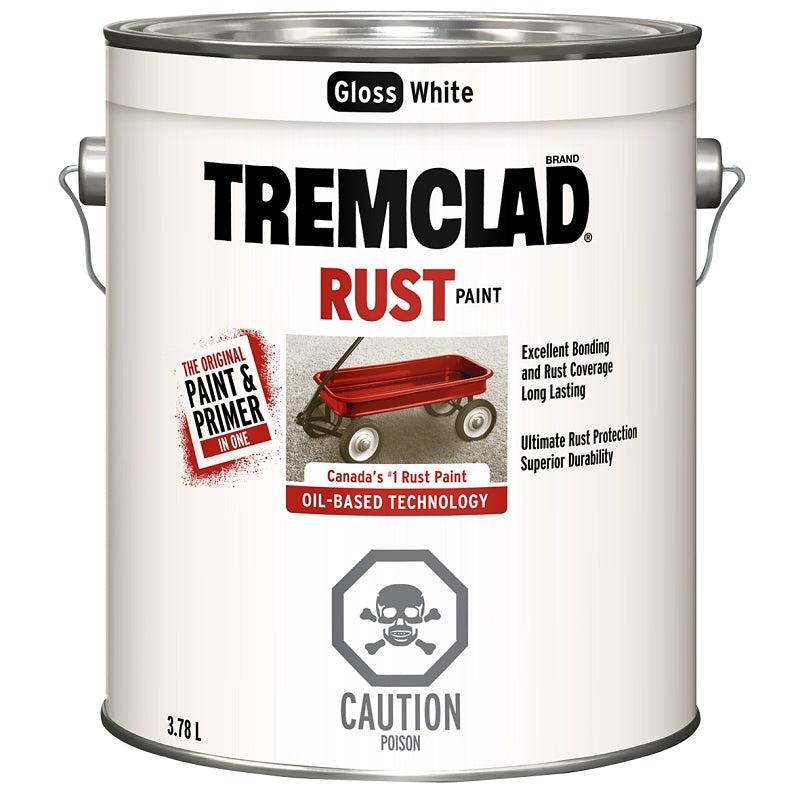 Rust Paint Interior/Exterior, Gloss White 3.78L