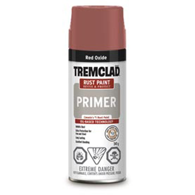 TREMCLAD® Rust Primer Spray, Red Oxide 340G