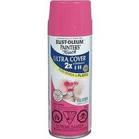 Rust-Oleum Painter's Touch 2X Interior/Exterior Ultra Cover Multi-Purpose Paint & Primer in Gloss Berry Pink 340g Spray Paint