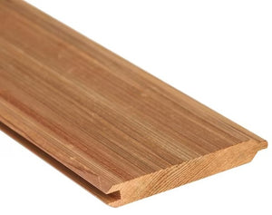 1” X 6” Clear Cedar Tongue and Groove V-Match
