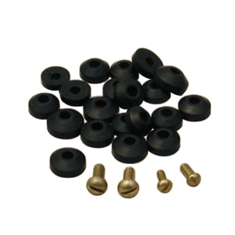 Moen M-Line Faucet Washer Assortment, Assorted, Includes: (4) Screws 20 Pack