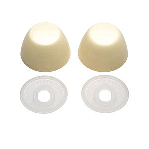 Universal Toilet Bolt Cap, Bone