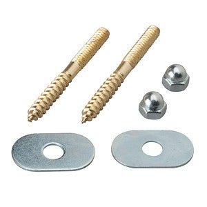 1/4"x2-1/2" Toilet Floor Screw, Stainless Steel