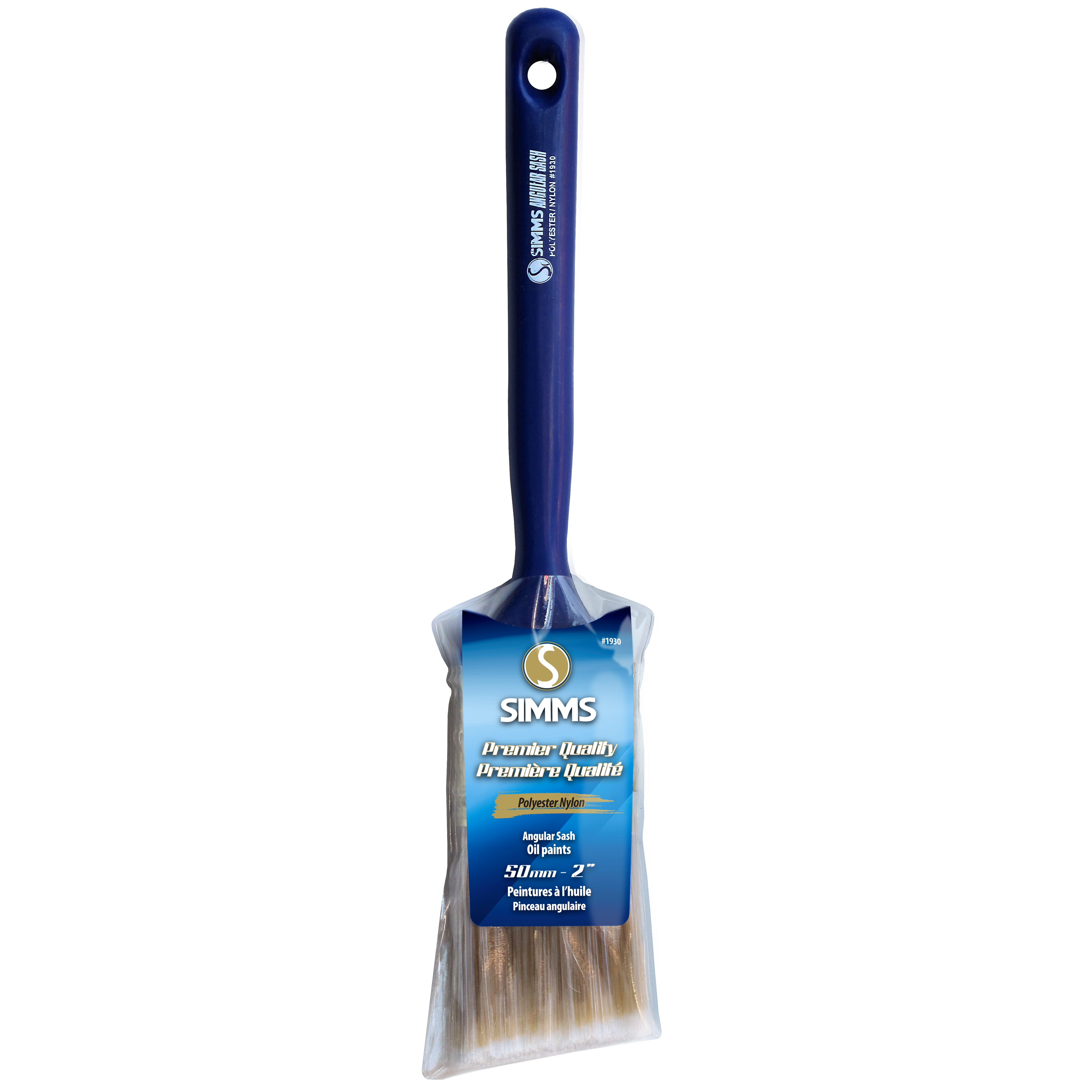 Premier Quality Paint Brush Angular, 50mm
