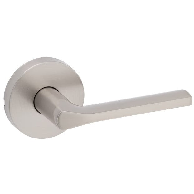 Lisbon Lever - Passage, Satin Nickel