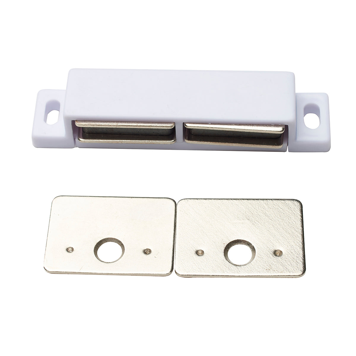 Heavy Load Magnetic Catch, White