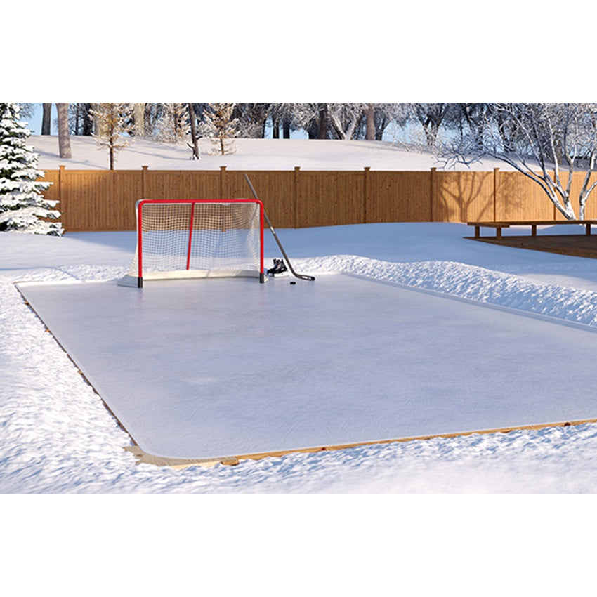 32"x50' Ice Rink Poly, White