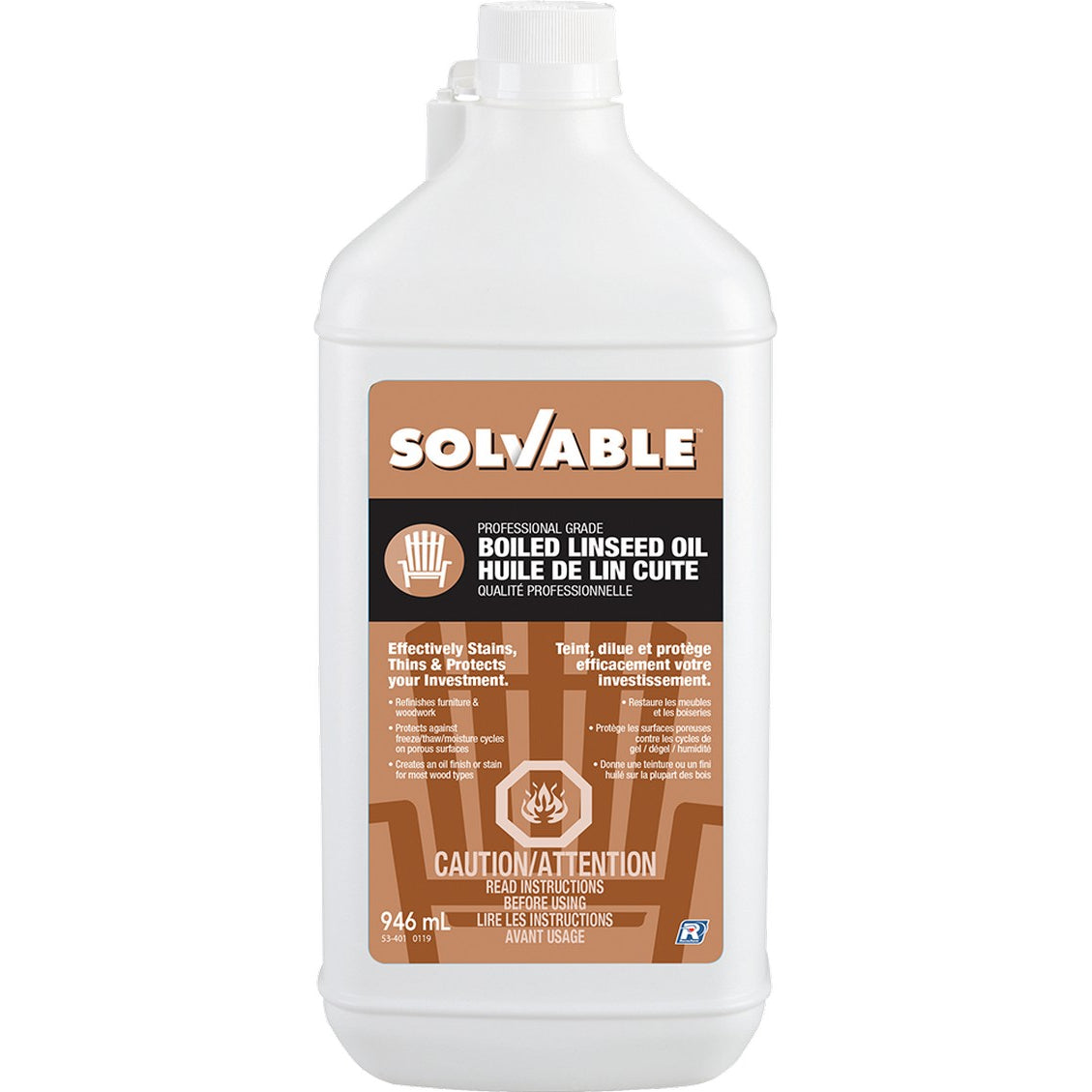 Recochem Solvable 53-401 946ml Boiled Linseed Oil