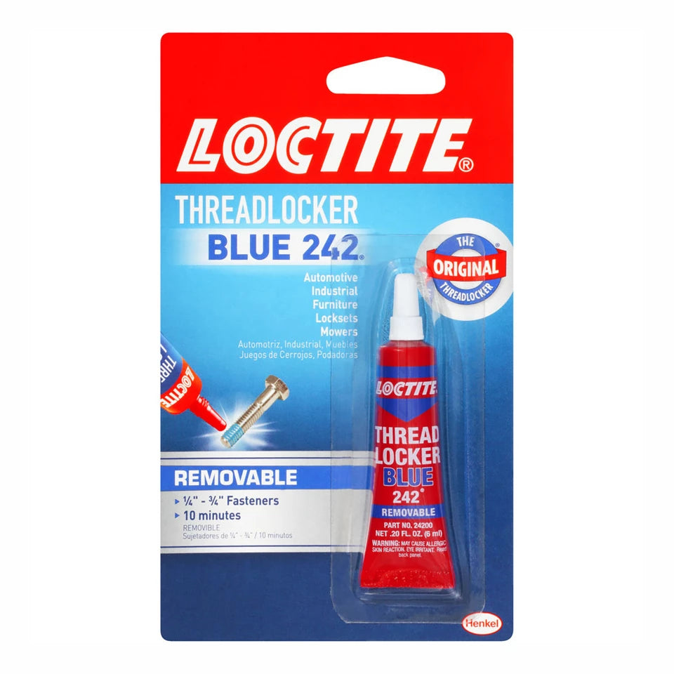 LOCTITE® THREADLOCKER BLUE 242®, Pack of 1