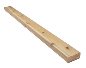 2" X 4" X 10' Western Red Cedar Railing Boards