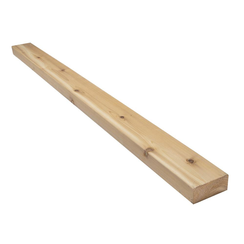 2" X 4" X 16' Western Red Cedar Railing Boards