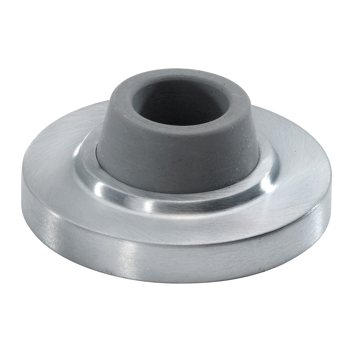 Concave Wall Stop, Satin Chrome