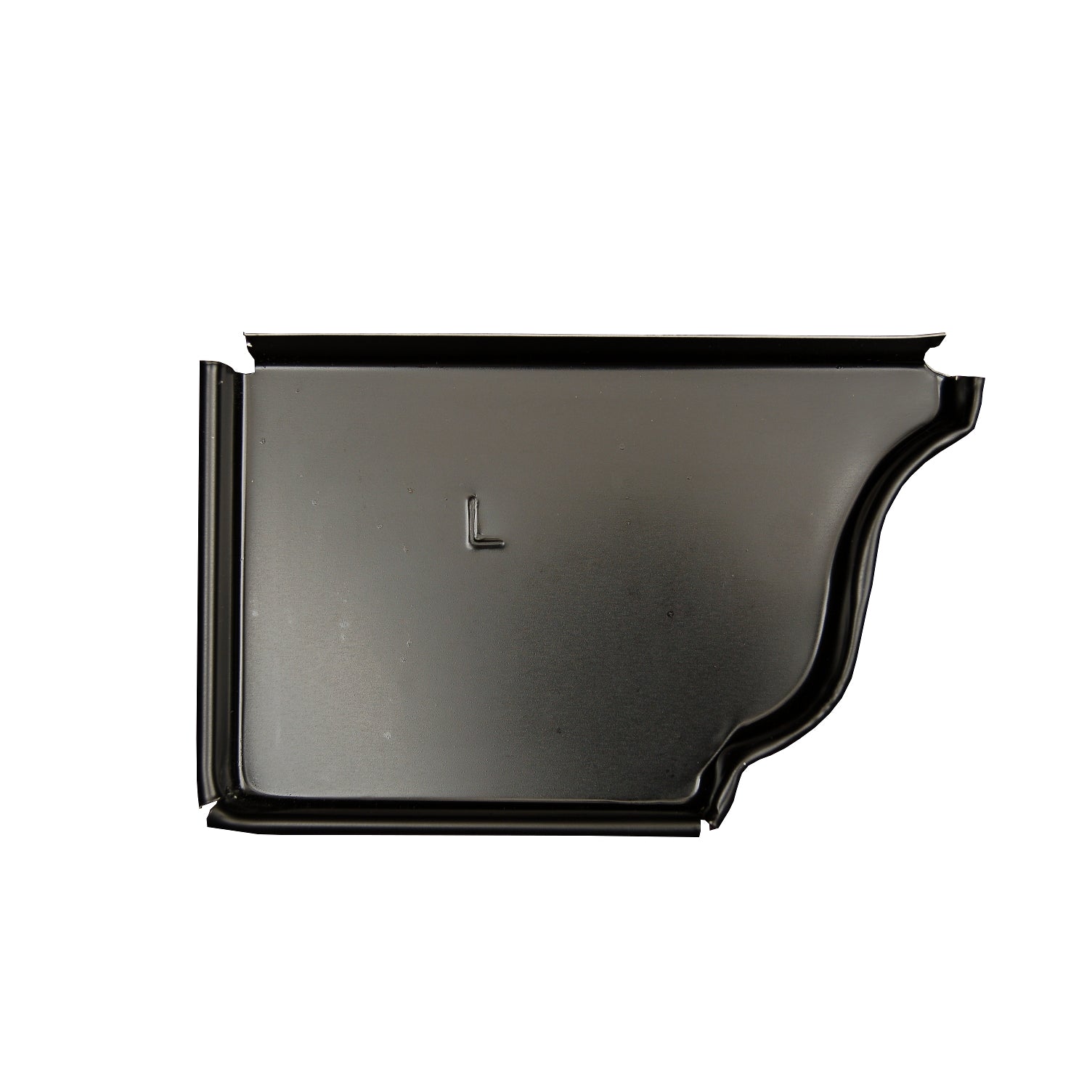 5" Aluminum Endcap Left, Black