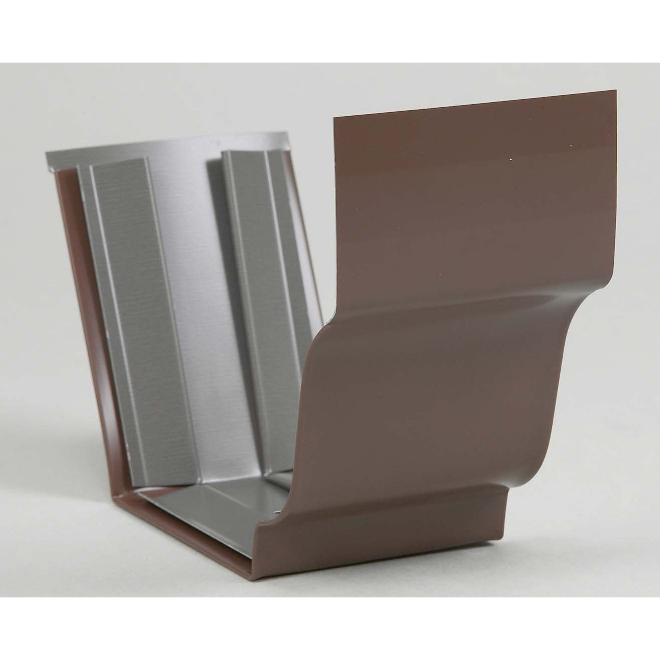 Aluminum Slipjoint/Gutter Connect, Brown