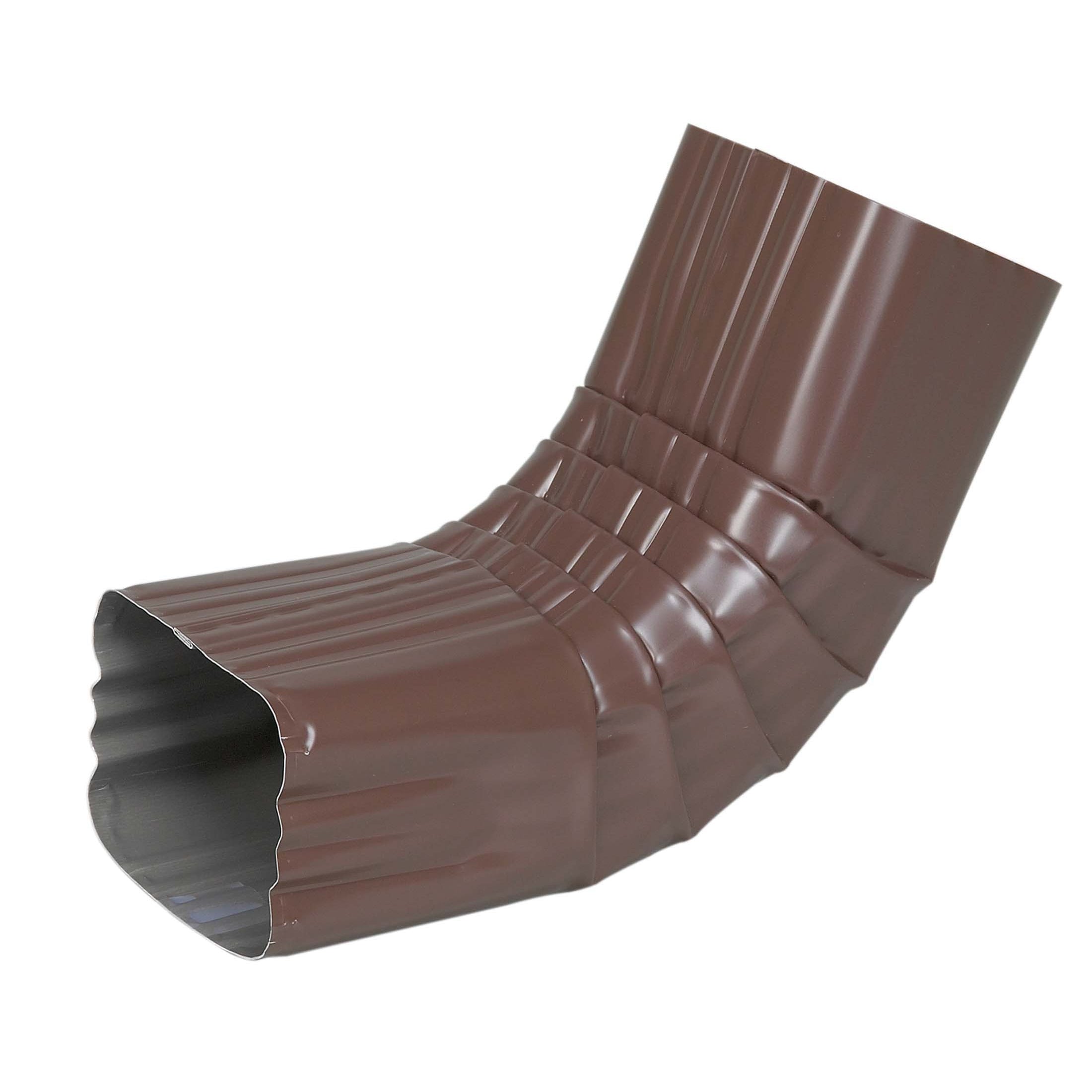 2" x 3" Aluminum Elbow "A", Brown