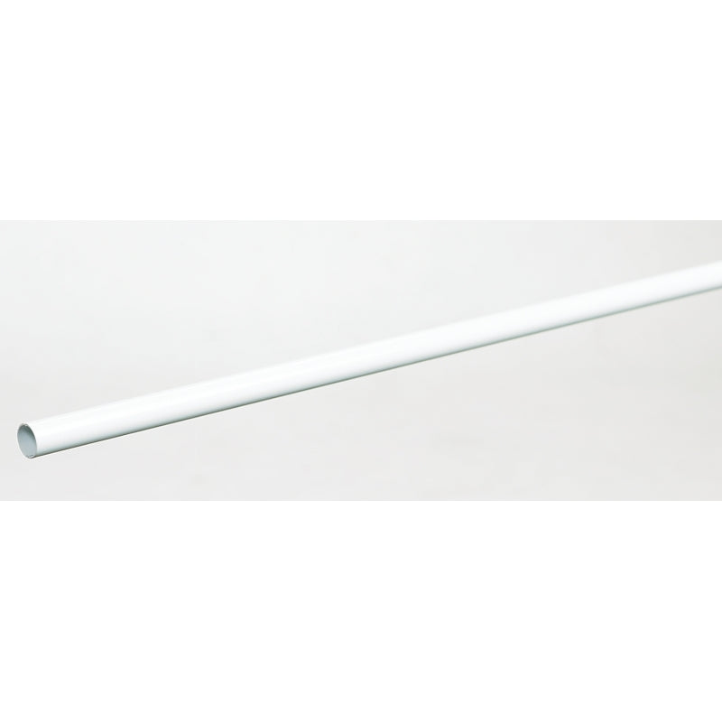 3/4"x3' Closet Rod, White
