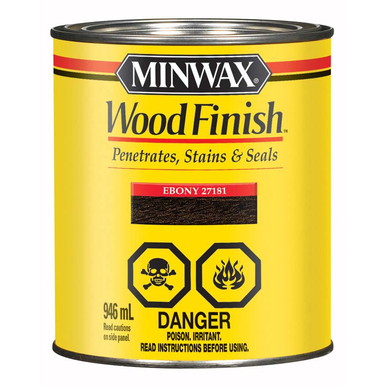 Minwax® Wood Finish™, Ebony, 946 mL