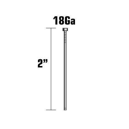 2" 18ga Brad Finish Nail | 24108THPT