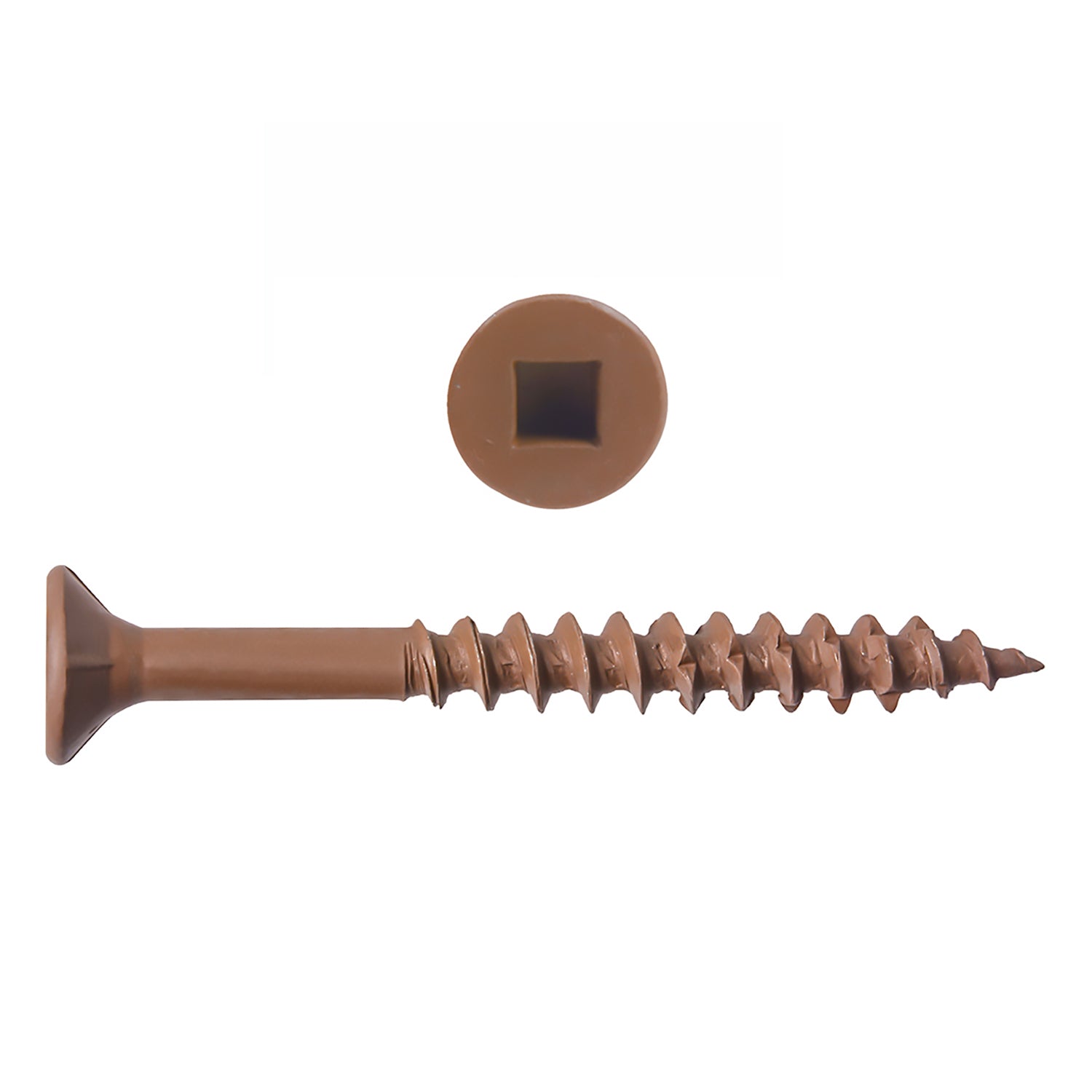 #8x3" Brown Deck Screw (1500/Box)