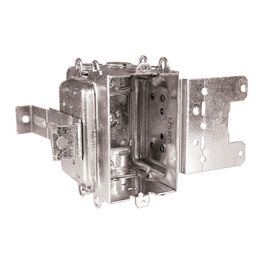 2"x3"x2-1/2" 1 Gang Device Box