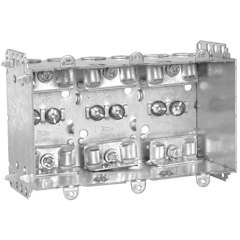 6"x3"x2-1/2" Device Box 3 Gang