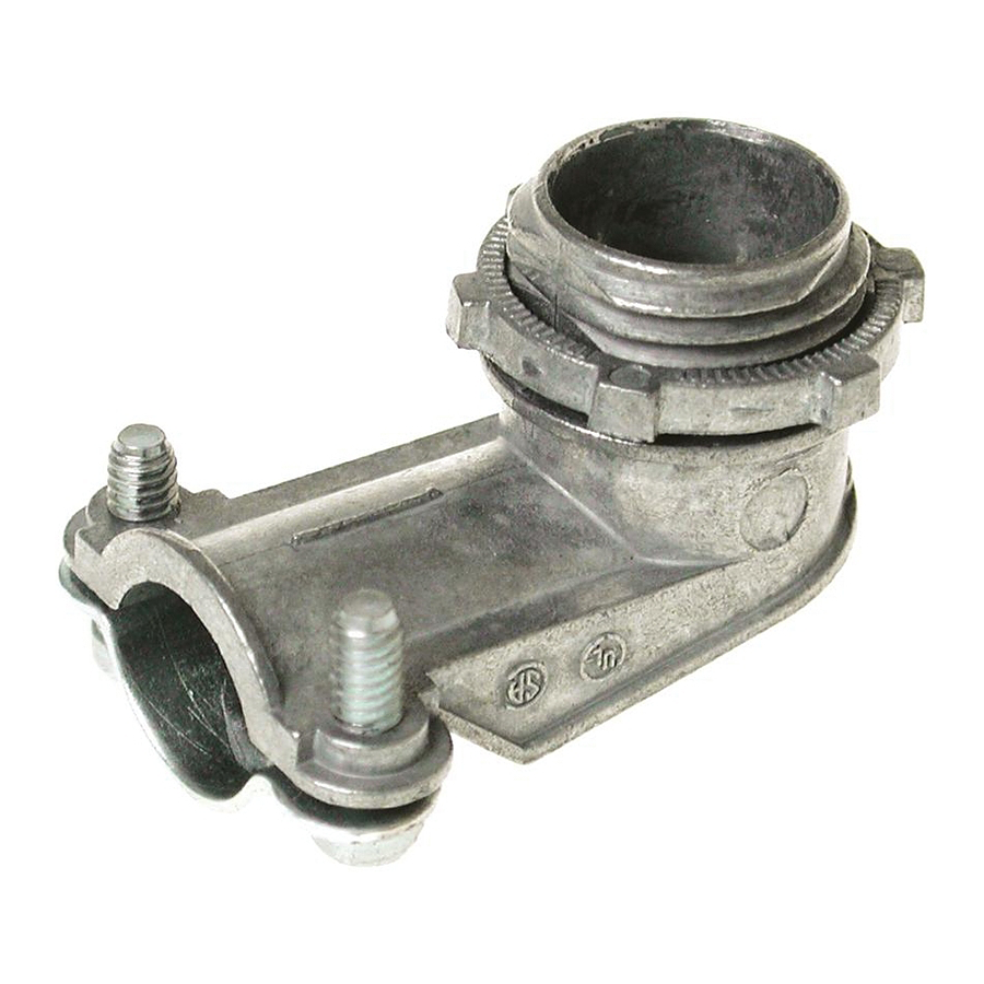 3/8" SQ90038R1 90 Degree Squeeze Connector