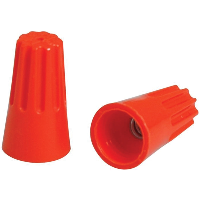 Wire Twist Connector, Orange (50/Pack)