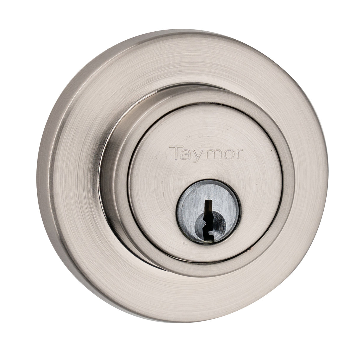 Professional Series Standard Round Deadbolt, Satin Nickel