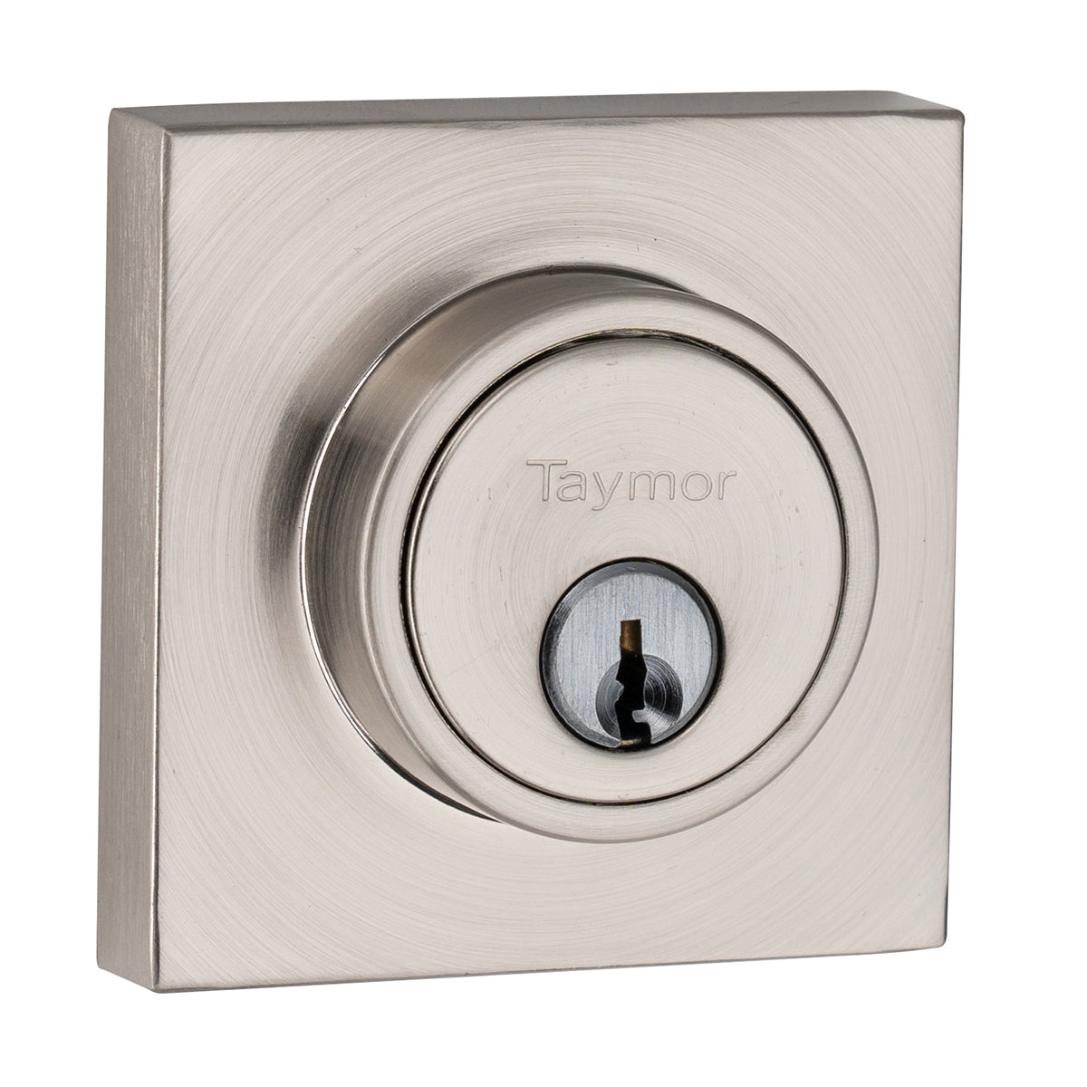 Professional Series Standard Square Deadbolt, Satin Nickel