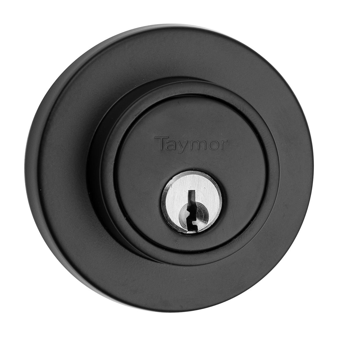 Professional Series Standard Round Deadbolt, Matte Black