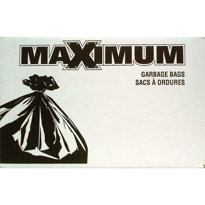 35”x50” Garbage Bags 1.2 Mil (100/Box)