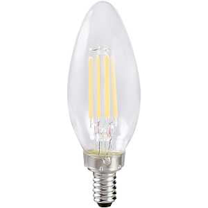 40W B11 LED Candle Base Warm White 2700K Dimmable