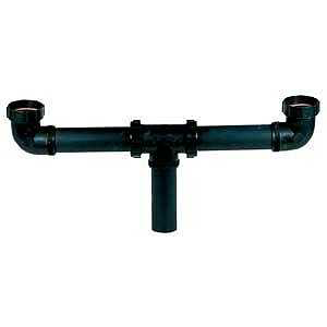 1-1/2" ABS Center Continuous Waste Outlet